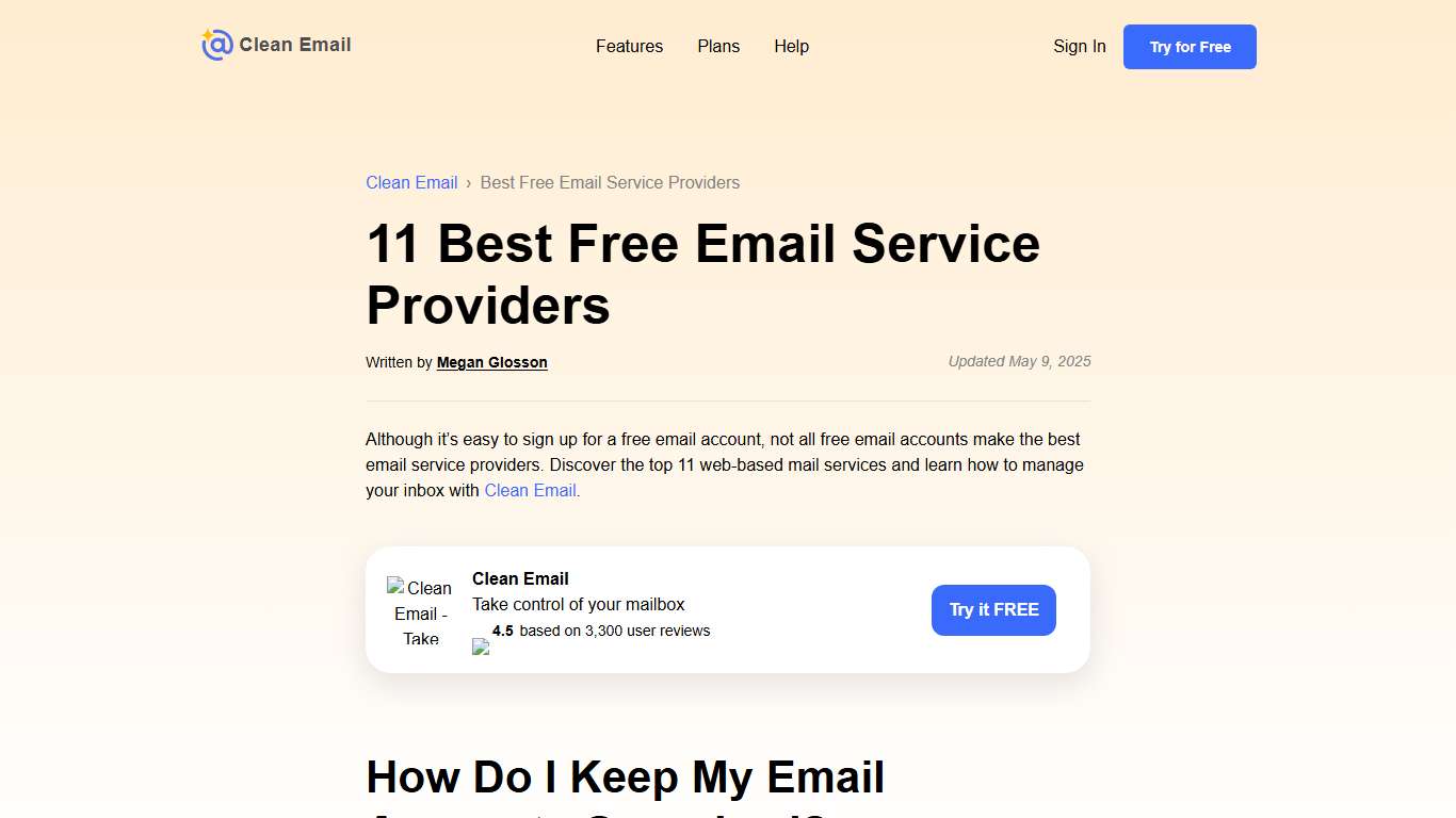 11 Best Free Email Service Providers: A 2026 Comparison