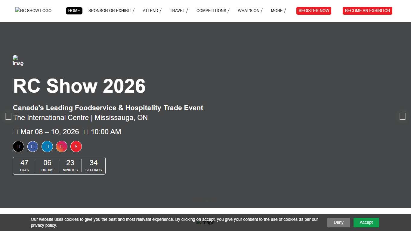 Restaurants Canada Presents: RC Show 2026 - Home